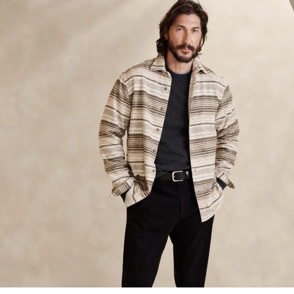Banana Republic Men's Sedona Heavy Shirt Jacket